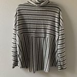 Anthropologie Saturday Sunday Size Medium Stripe Pippa Hacci Turtleneck Sweater Photo 3