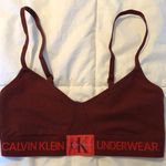 Calvin Klein Red Bra  Photo 0