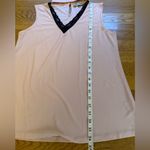 Tempted Hearts Pink Sleeveless Blouse with Black Lace Trim size M Size M Photo 8