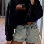 Croft & Barrow Cropped America Crewneck Photo 0