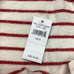 Aerie NWT Red and Ivory Striped Shorts Size Medium Photo 5