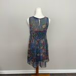 Delia's Vintage Dress Y2K Babydoll Floral Fairy Garden Cottagecore Boho Blue Photo 5
