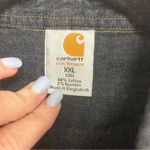 Carhartt  WS010 - Women's Denim Snap-Front Shirt Size XXL Blue Stretch Photo 7