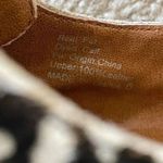 DV Dolce Vita Animal Print Calf Hair Oxford Leather Flats Beige Brown Lace Up 6 Black Photo 12