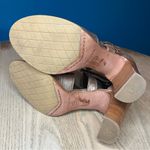 Donald J. Pliner Ronnie Leather Stacked Heel Open Toe Sandals Women’s Size 8.5 Brown Photo 8