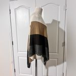 Ellen Tracy Ellen Tracey Colorblock Wool Blend Poncho - sz S‎ Photo 3
