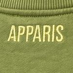 Apparis Isabel Cropped Sweatshirt Women's Size S Epson Green Organic Cotton Photo 6