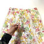 Hemant & Nandita Floral Cargo Pants Medium White Photo 3