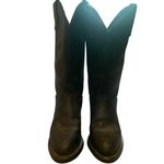Durango  Women’s Black Leather Pull On Cowboy Boots size 5 Photo 1