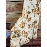 Reformation  Twilight Midi Dress Floral Bella Sundress Boho Earth Tones Size 6 Photo 1