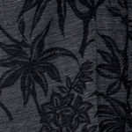 Tommy Bahama  Pants Womens 6 Black‎ Gray Floral Silk Cropped Casual Dark Floral Photo 5