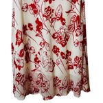 Clara Yoon Floral Babydoll Dress Y2K Coquette Cottagecore Size Small Red Photo 2