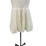 Bardot Teo Lace Mini Dress Halter Open Back White Size US 10 Photo 5