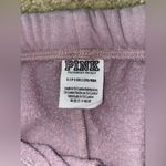 PINK - Victoria's Secret VS PINK purple and black jogger sweatpants Photo 3