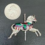 Vintage Regency Acessories Carousel Horse Brooch New (Old Stock) Photo 4