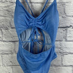 Victoria's Secret  NWT Ruched Shine Cut Out One Piece Swimsuit Size Medium Photo 0