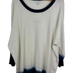 Wonderly NWT Blue Dip Dye Sweater Sz 2X Knit Top Oversized Casual Comfy Cozy Photo 0