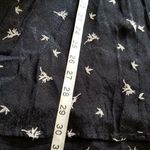 All Saints Rosi Bamboo Black Mini Dress Size 2 Photo 10