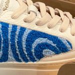 Soludos  Ibiza Platform Sneaker 7 Marine Blue Psychedelic Spiral $150 Retail NEW Photo 2