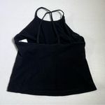 Patagonia Black Cropped Crisscross Tank Top Photo 2