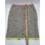 Elie Tahari Womens Skirt Light Grey‎ Pencil SLinen Blend Size 2 Gray Photo 1