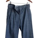 J.Jill Jeans Women Size 8 Blue Straight Leg Zipper Button Closure Stretch Denim Photo 6