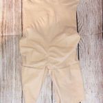 Spanx Cream Power Series High Waisted Mid Thigh Shapewear Short Size L Photo 2