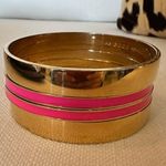 Kate Spade  4 BANGLES GOLD AND PINK 4 DUST BAGS BEING SOLD TOGETHER Photo 2