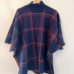 Max Studio Window Pane Poncho Photo 0