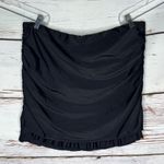 Raisin's  Curve NWT Size 18W Black Ruffle Hemline Bathing Suit Swim Skirt Photo 0