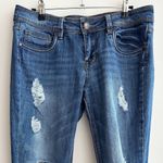Dollhouse  Charley Women's Distressed Blue Jeans, Size 11 Photo 1