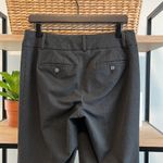 Loft Ann Taylor  Julie Mid-Rise Charcoal Gray Dress Pant Trouser, 4 Photo 4