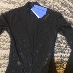 H&M Mugler  Spiral-Panel Mini Dress with Rhinestones size S Photo 2