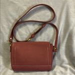 PORTLAND LEATHER Women's Wine Colored Crossbody Bag Pink Photo 3