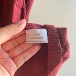 Eileen Fisher 100% Wool Tank Top Size 1X Sweater Wine Red Sleeveless Knit Top Photo 2
