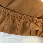 Sonoma  Denise Bidot faux leather straight leg pants in tobacco size 2X Photo 2