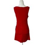 Norma Kamali Sleeveless Pickleball Mini Dress in Tiger Red Small New Womens Photo 7