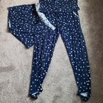 Lucky Brand NWT  Star Print 4 Piece Pajama Set SIZE L Photo 0