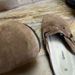 Quince  Water Repellent Suede Clog Mule Pecan Tan 8 Photo 6