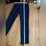 matty m  Women’s Navy Blue Mid Rise Active Every Day Leggings Sz M Photo 5
