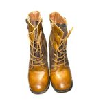 Pierre Dumas  Brown Leather Ankle Boots Photo 5