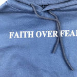 Faith hoodie Blue Photo 3