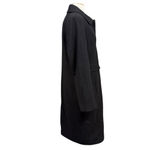 Investments Wool Blend Black Long Coat NWT Size 10 Women’s Photo 3