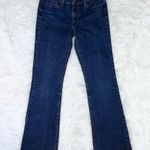 Levi's LEVI’S Slight Curve Mid-Rise Classic Bootcut Blue Denim Jeans 2/26 Dark Wash Photo 1