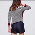 Loft NWT NEW dark wash denim flat front Women’s Shorts Size Photo 1