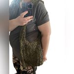 Bijoux Terner NWT  Olive Green Raffia Shoulder Tote Bag Summer Boho Beach Photo 3