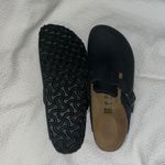 Birkenstock Black Leather Boston Photo 1