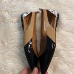 Halogen  Flats leather upper size 8.5 excellent condition black & tan color Photo 4