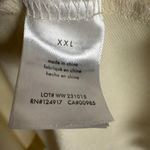 We Wore What Cream Halter Draped Cowl Neck Cotton Sleeveless Mini Dress Size XXL Photo 10