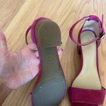 Michael Kors  Fuchsia Block Heel Sandals Photo 3